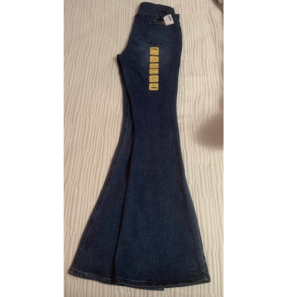 Rock&Roll Denim Pull on Flare Jeans 30x36